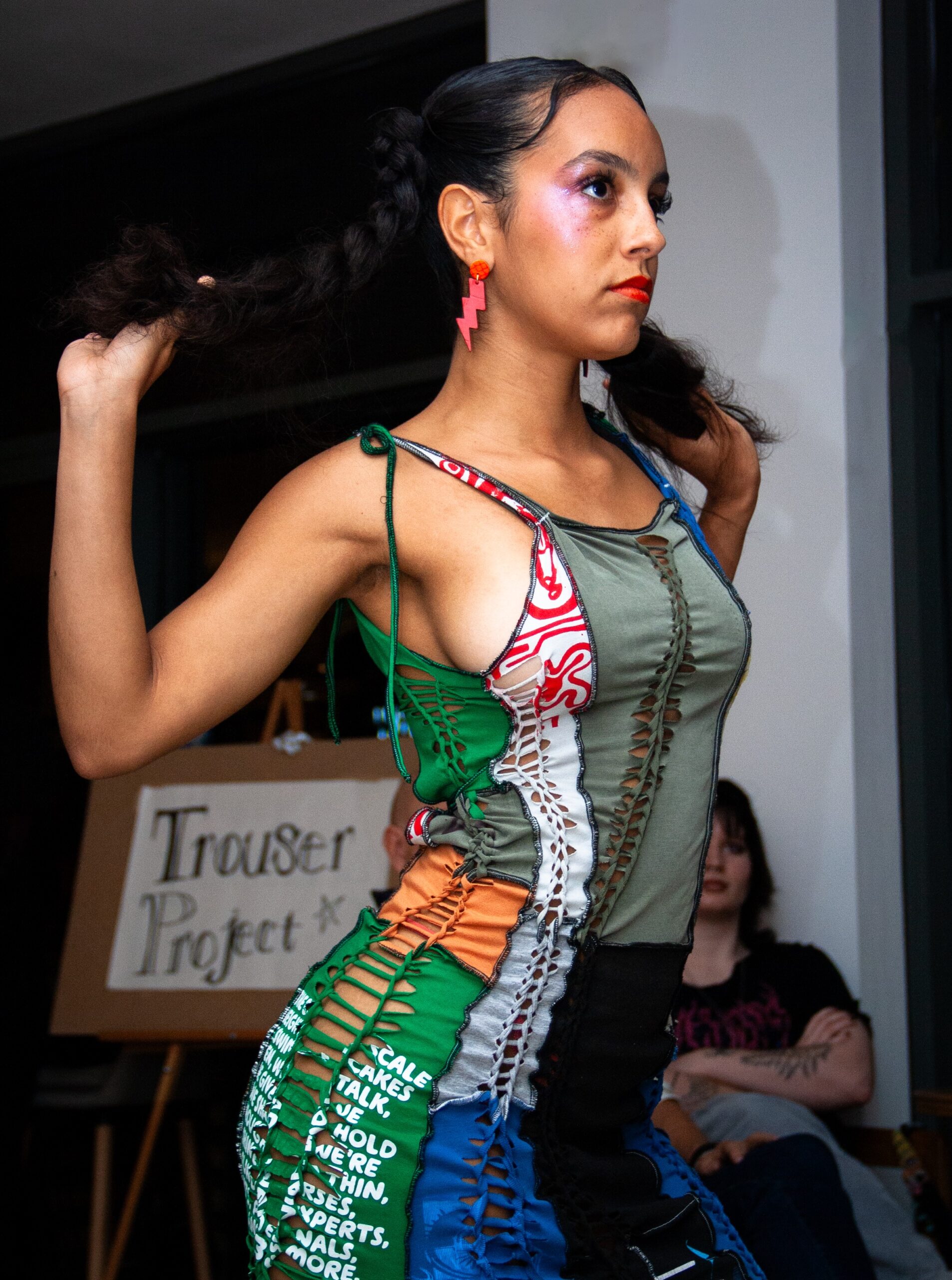 Trouser Project, Brighton Sustainable Fashion Week. Photography@beasphotos, Model@Lila.skyee